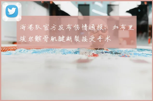 海港队官方发布伤情通报：加布里埃尔髌骨肌腱断裂接受手术